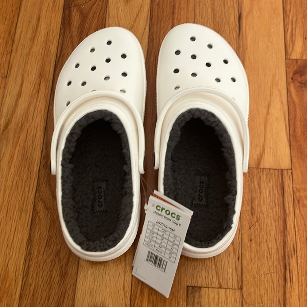 Kids Sherpa Lined Crocs